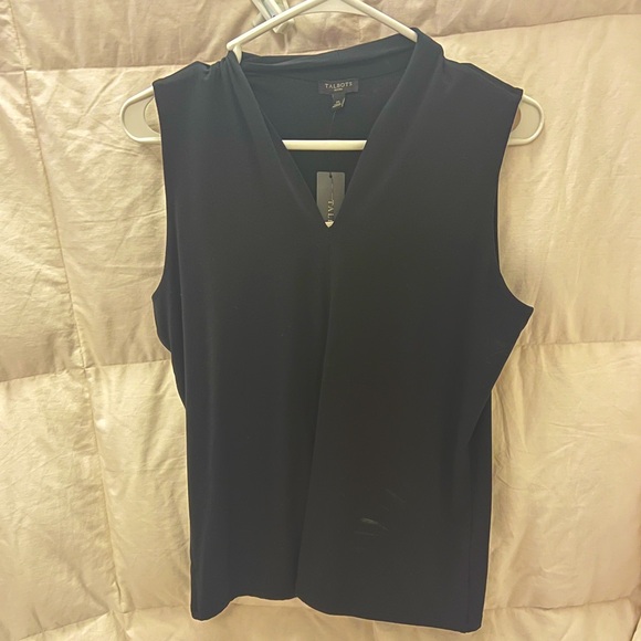 Black Spandex Dress Top—NEW WITH TAGS - Picture 1 of 3